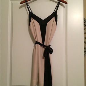 Banana Republic pink black dress 2 (xs or s)